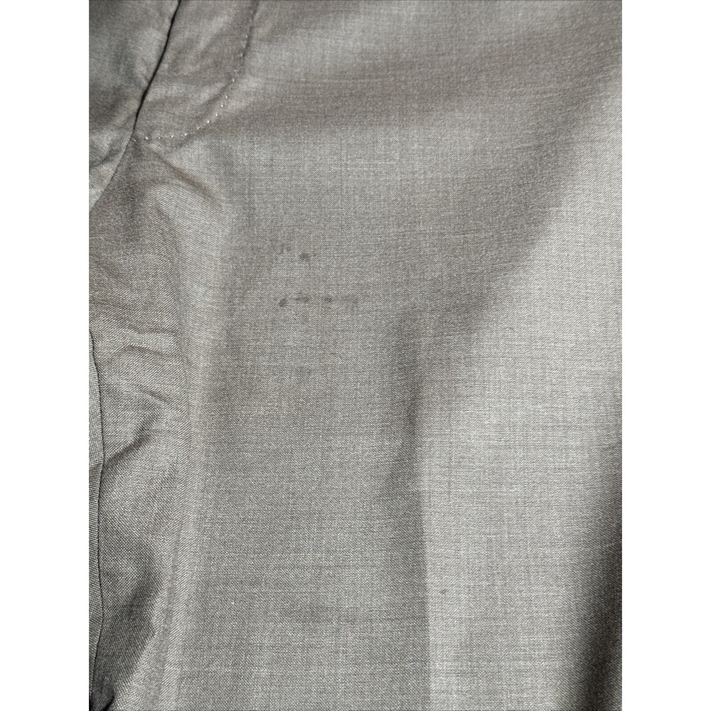 Ermenegildo Zegna Pants Mens 38/28 Light Brown 100% Wool Flat Front Dress Slacks - Picture 3 of 11